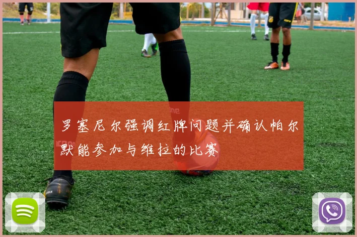 罗塞尼尔强调红牌问题并确认帕尔默能参加与维拉的比赛